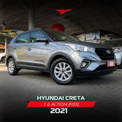 HYUNDAI CRETA 1.6 16V FLEX ACTION AUTOMÁTICO HYUNDAI CRETA 1.6 16V FLEX ACTION AUTOMÁTICO